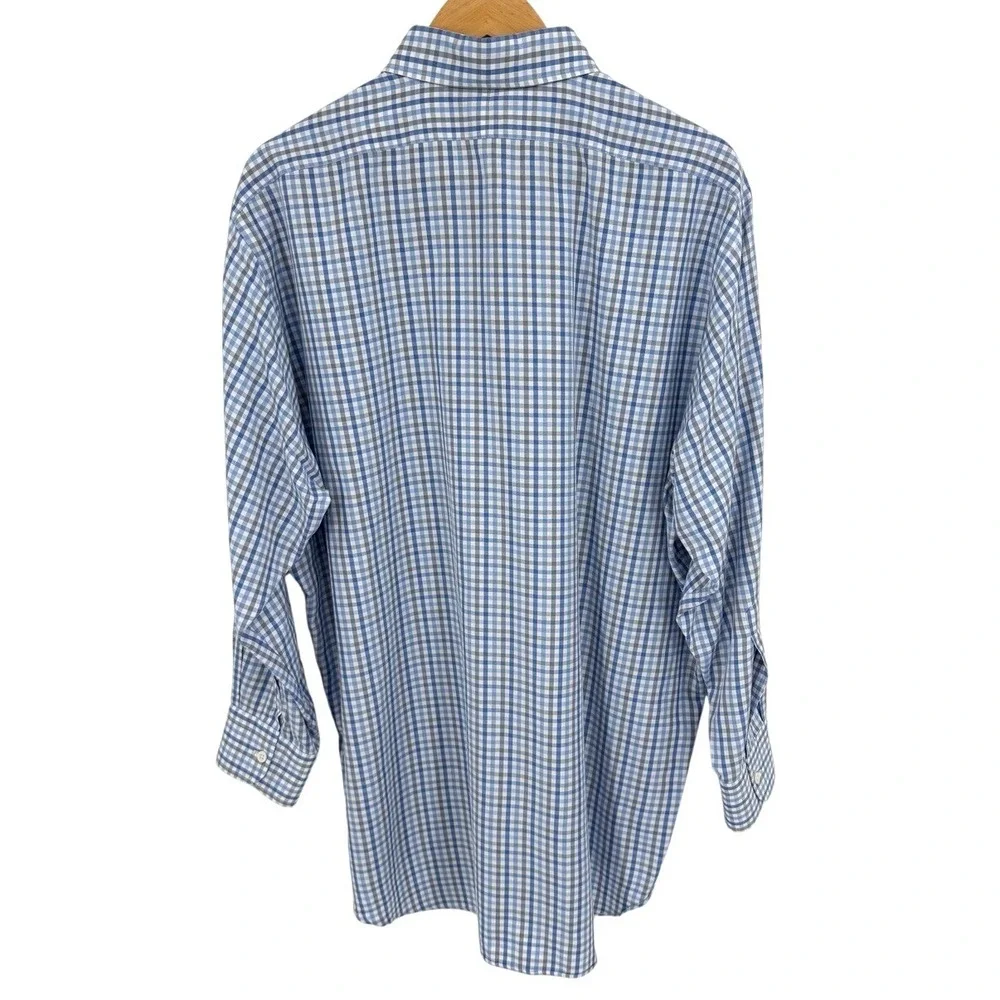 Hamilton Dress Shirts Mens XXL Lot of 4 Button Down Long Sleeve Plaid Gingham - Picture 10 of 14